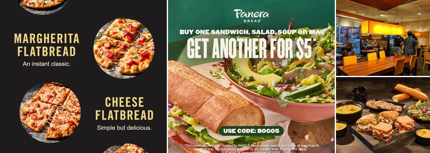 Panera Bread Menu