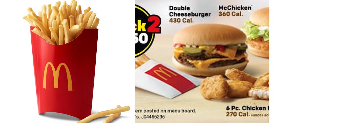 McDonald's Menu