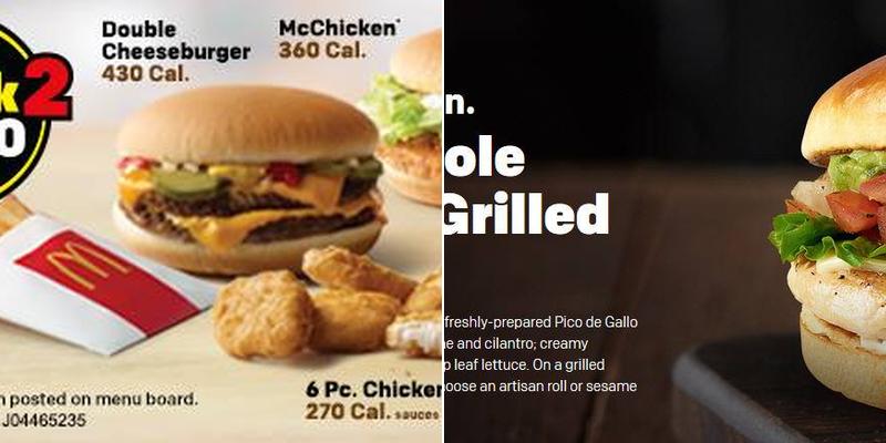 McDonald's Menu