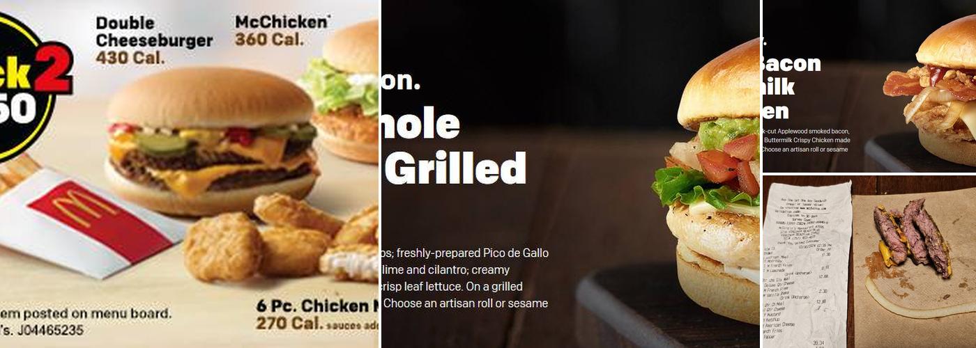 McDonald's Menu