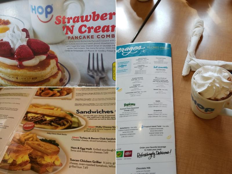 IHOP Menu