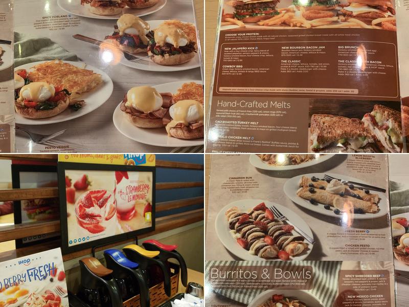 IHOP Menu