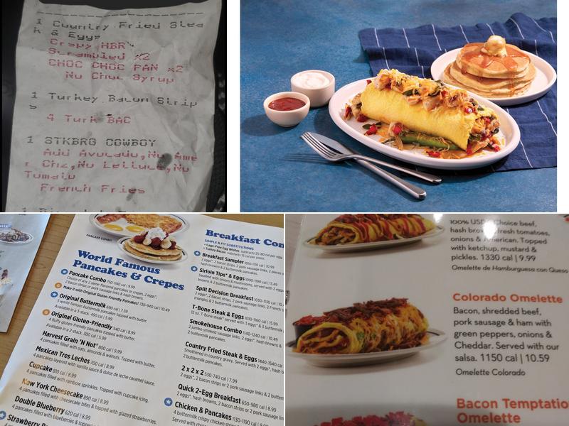 IHOP Menu