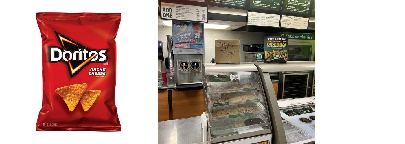 Subway Menu
