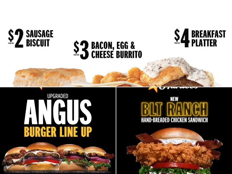 Hardee’s Menu