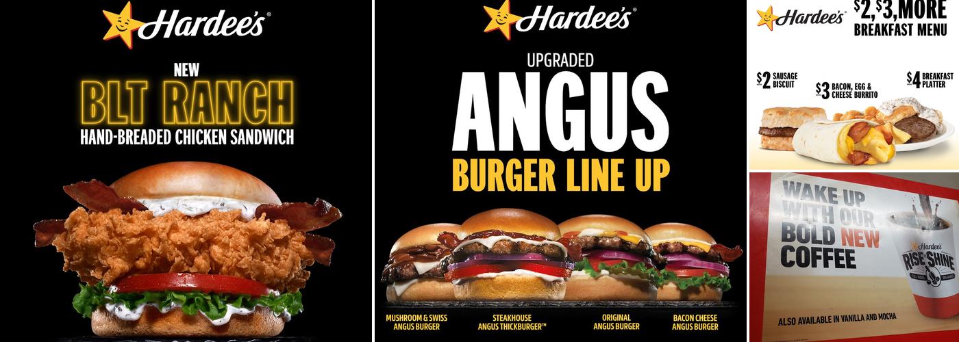 Hardee's Menu