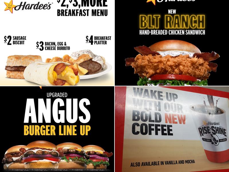 Hardee’s Menu