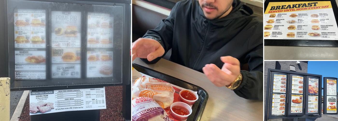Hardee’s Menu