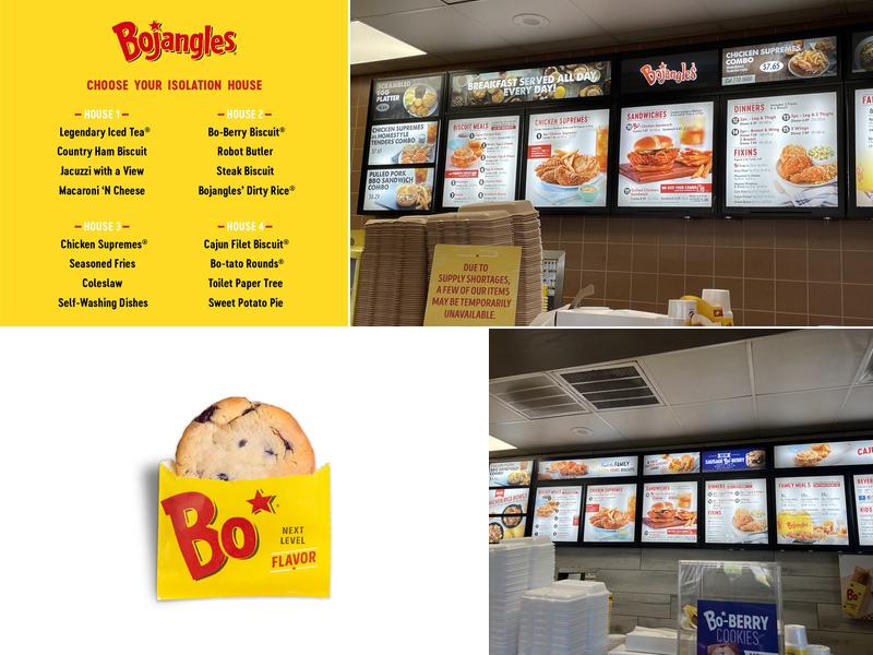 Bojangles Menu