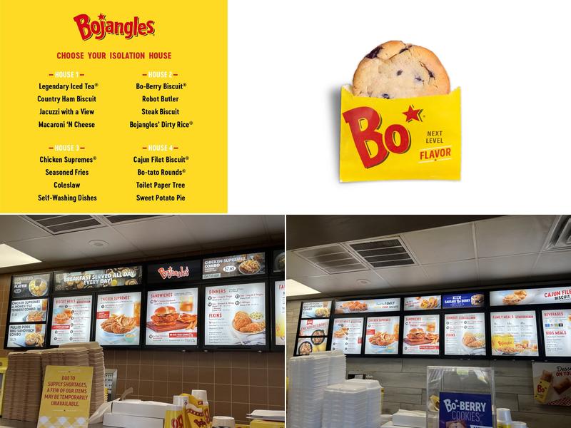 Bojangles Menu