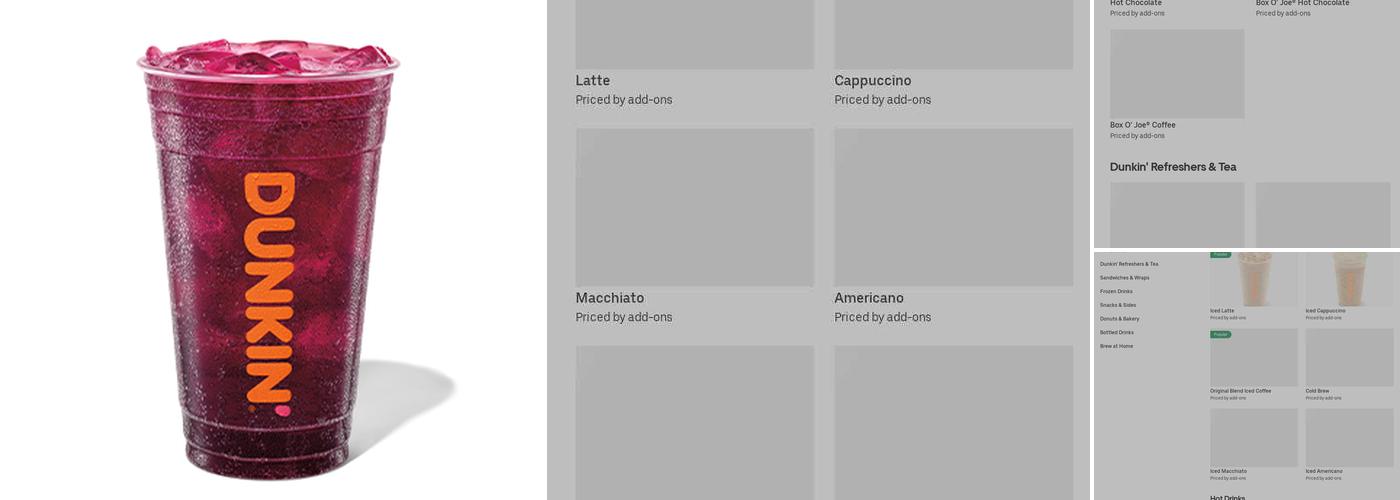 Dunkin' Menu