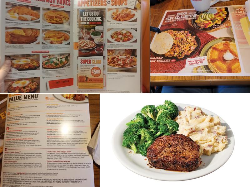 Denny's Restaurant Menu