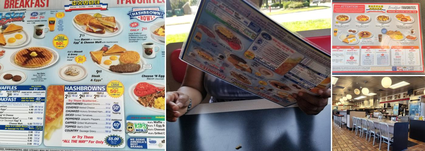 Waffle House Menu