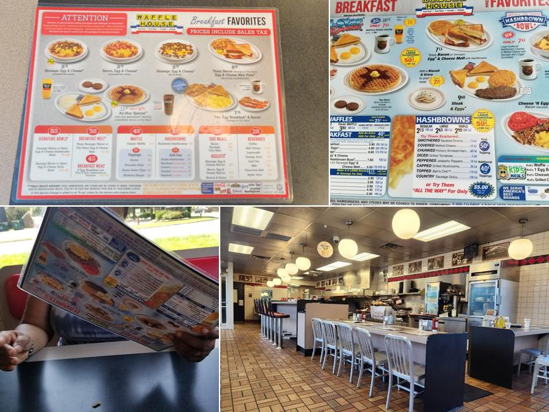 Waffle House Menu