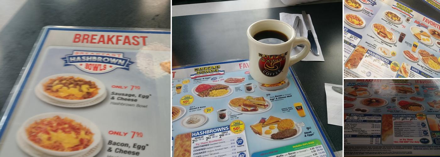 Waffle House Menu