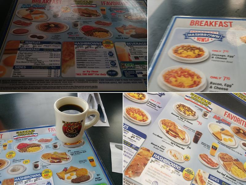 Waffle House Menu
