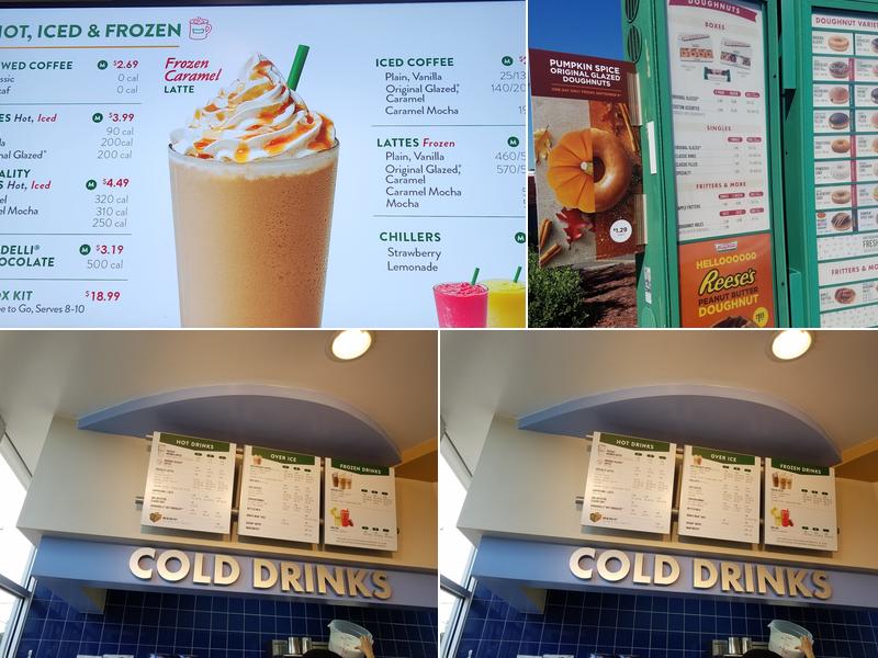 Krispy Kreme Menu