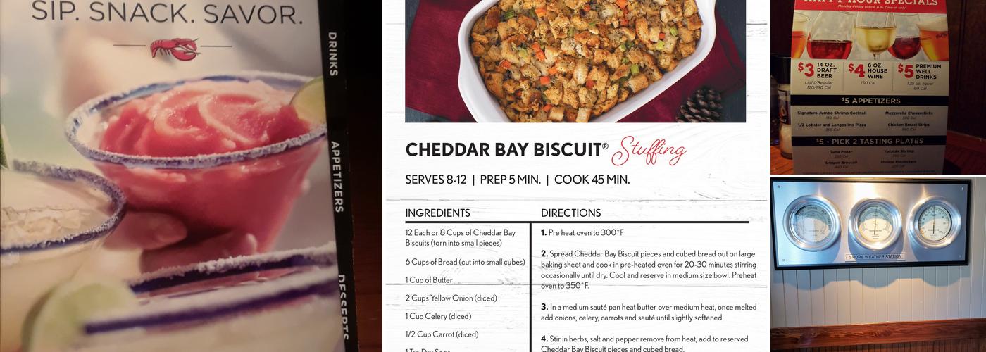 Red Lobster Menu