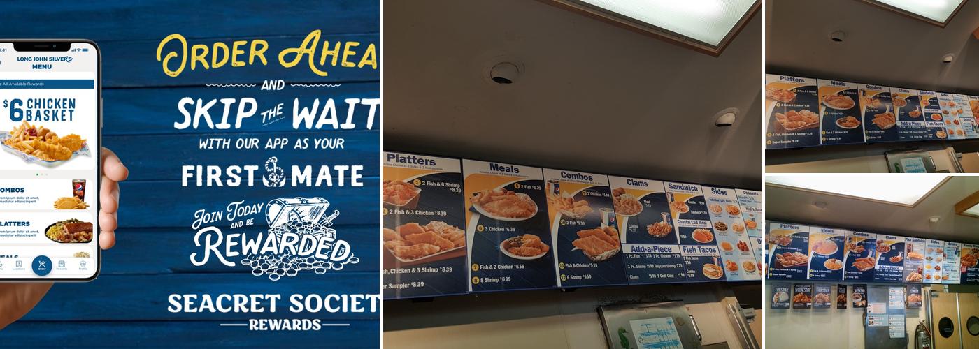 Long John Silver's Menu