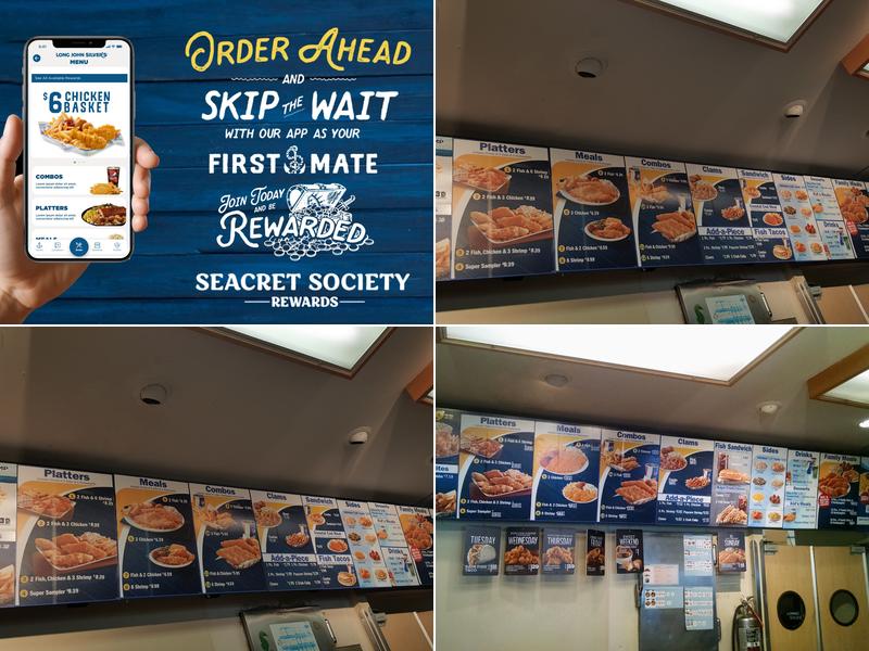 Long John Silver's Menu