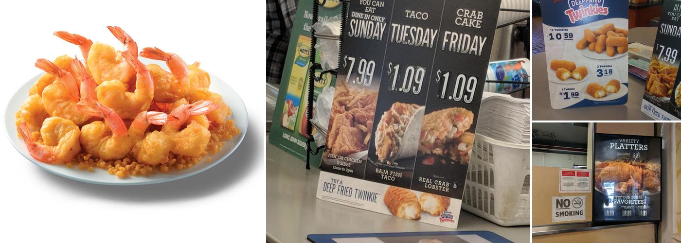 Long John Silver's Menu