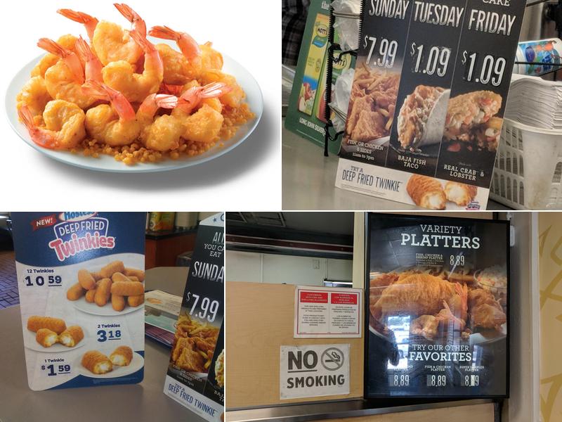 Long John Silver's Menu