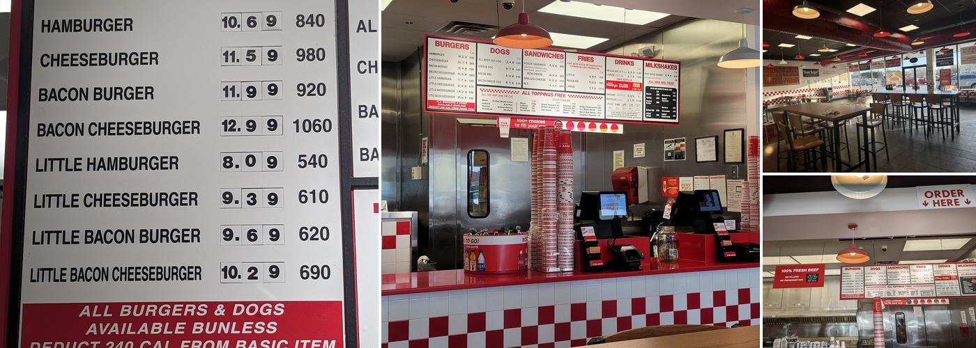 Five Guys Menu