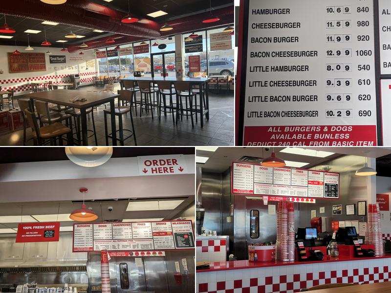 Five Guys Menu