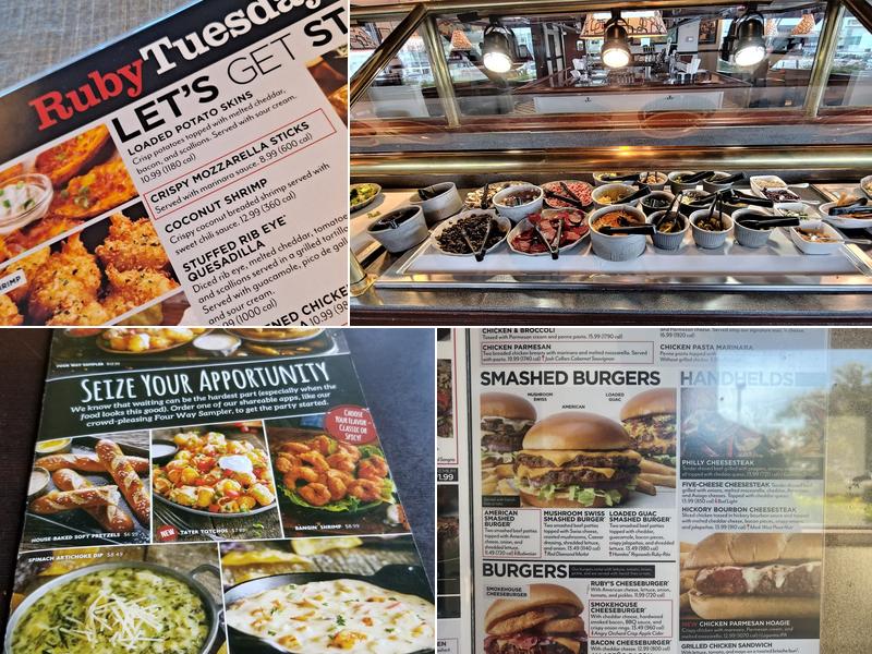 Ruby Tuesday Menu