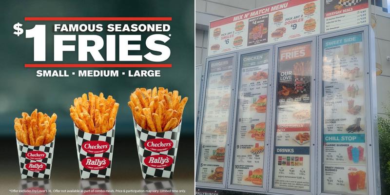 Rally's Menu