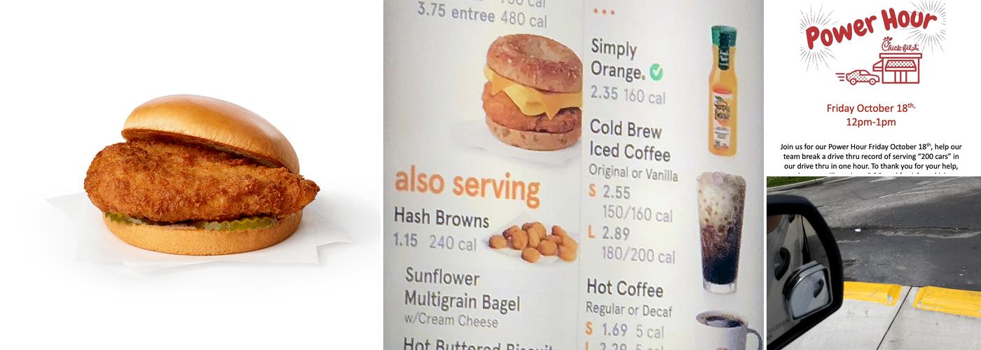 Chick-fil-A Menu