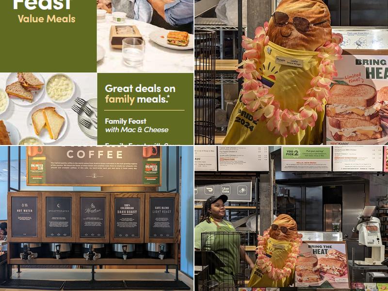 Panera Bread Menu