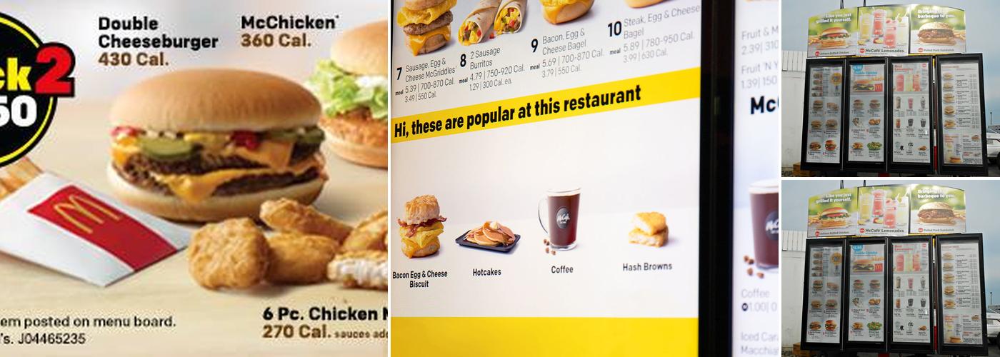 McDonald's Menu