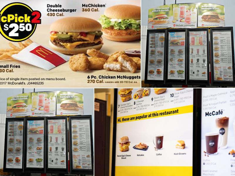 McDonald's Menu
