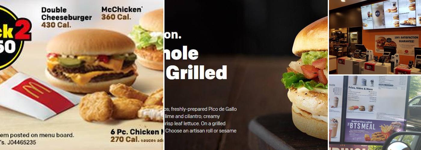 McDonald's Menu