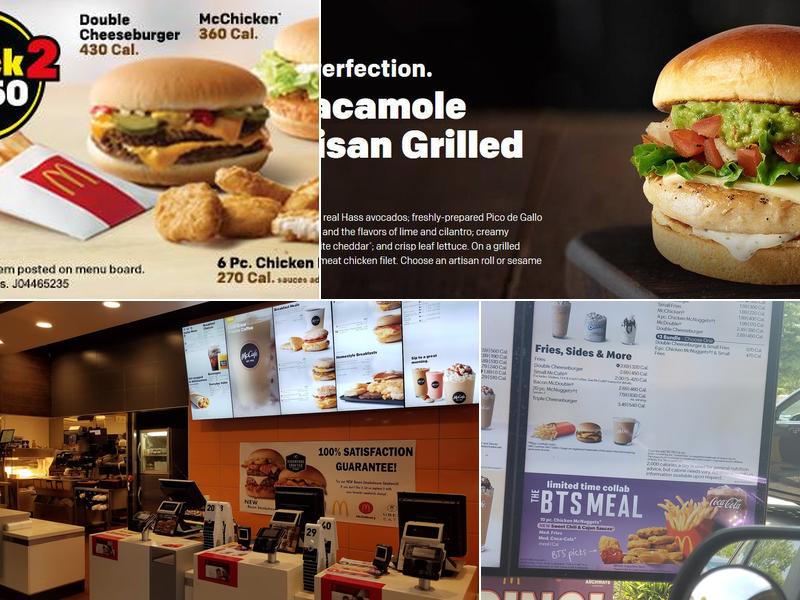 McDonald's Menu