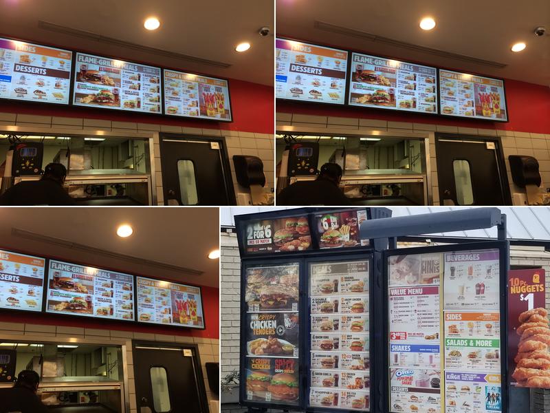 Burger King Menu