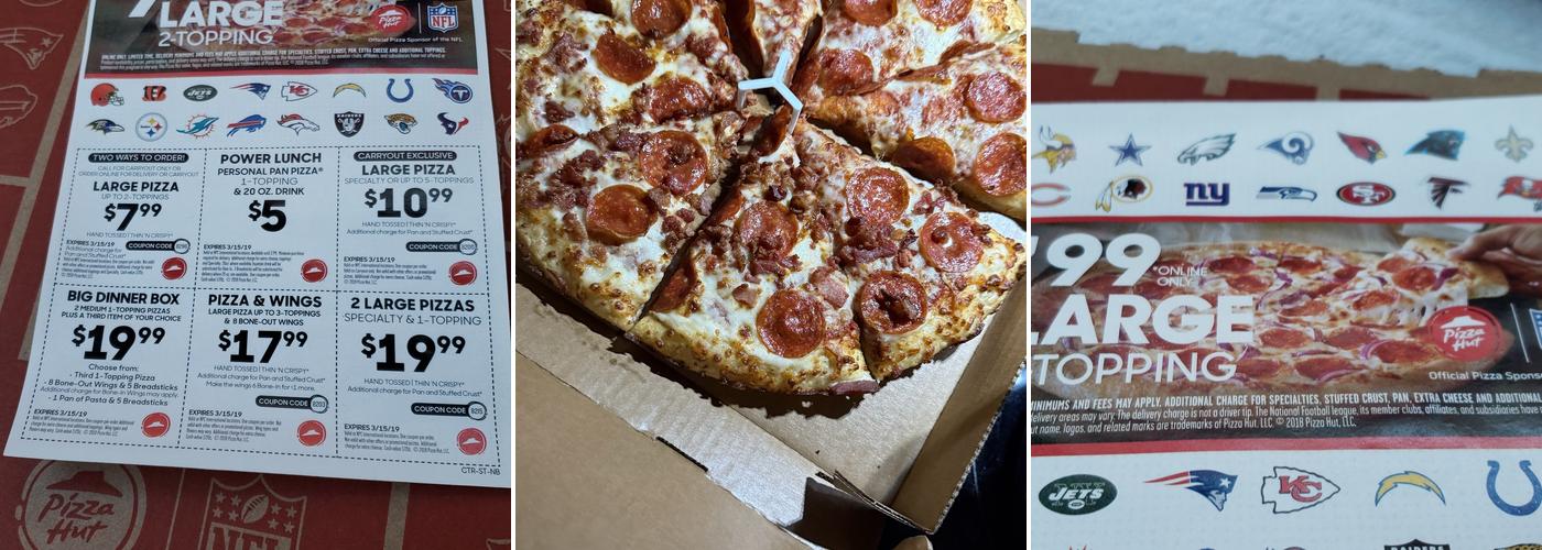 Pizza Hut Menu