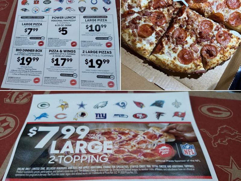 Pizza Hut Menu