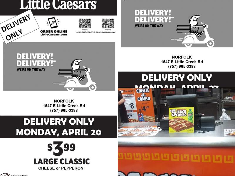 Little Caesars Pizza Menu