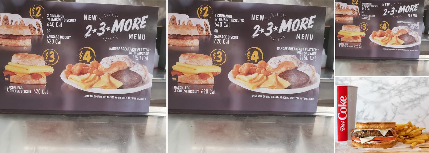 Hardee's Menu