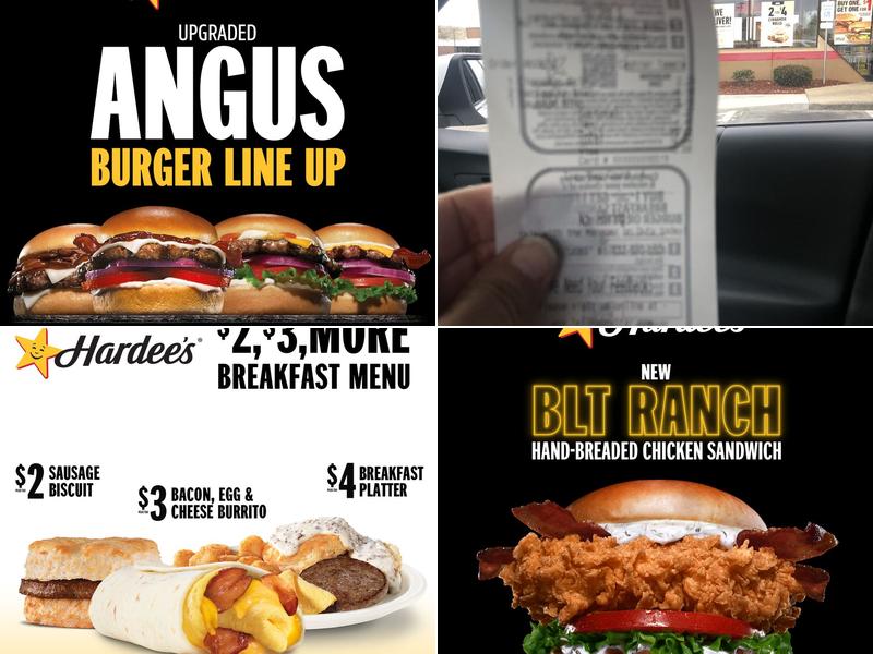 Hardee's Menu