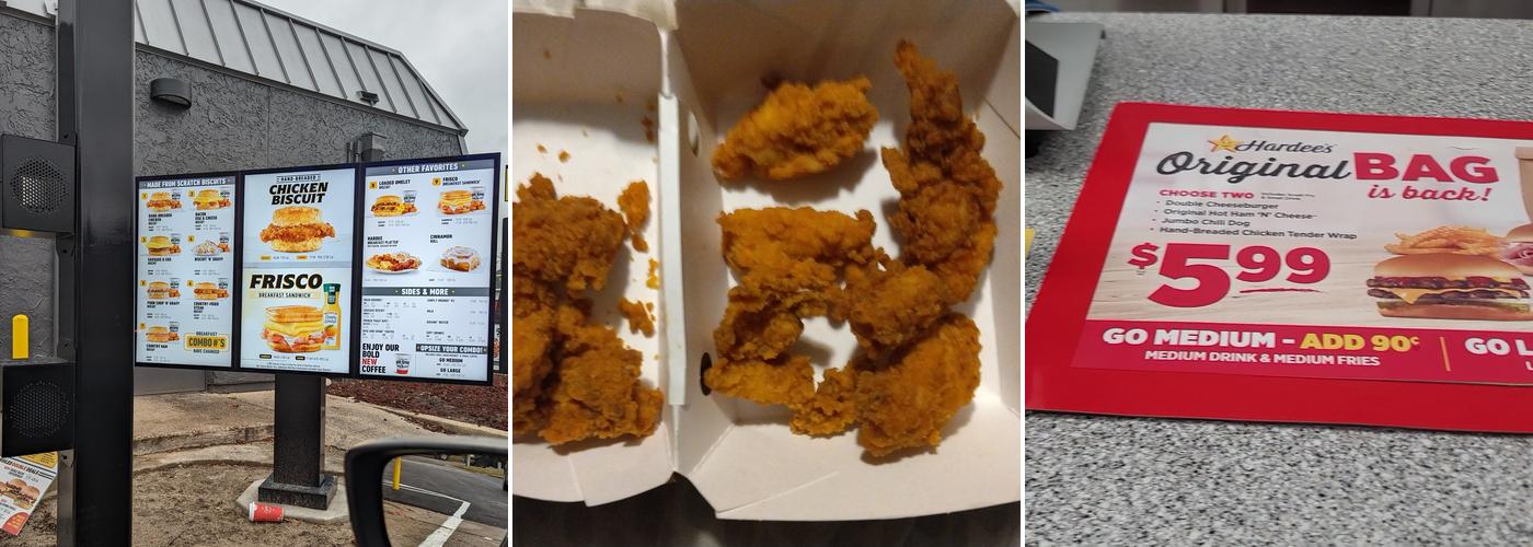 Hardee's Menu