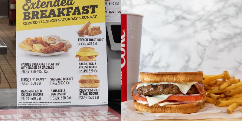 Hardee’s Menu