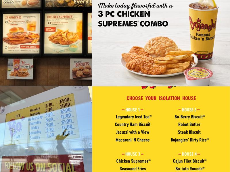 Bojangles Menu