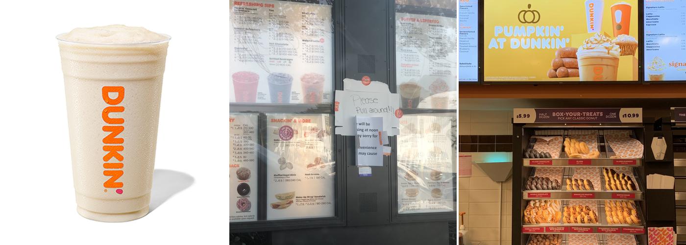 Dunkin' Menu