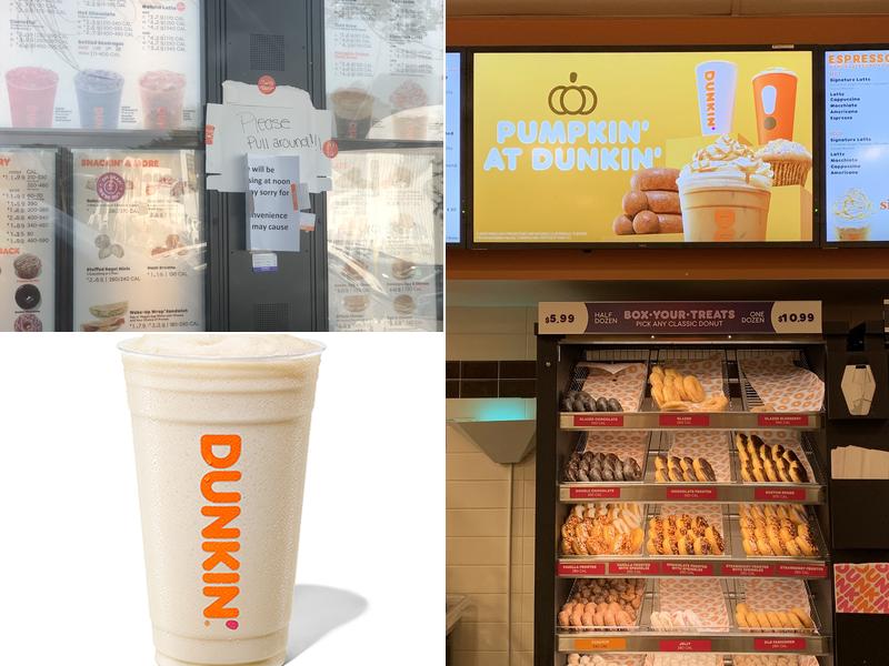 Dunkin' Menu