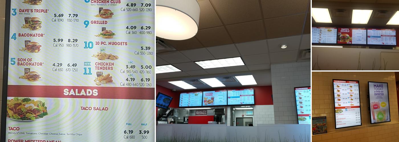Wendy's Menu