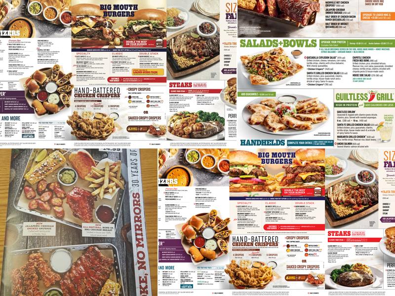 Chili's Grill & Bar Menu