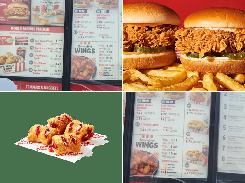 KFC Menu